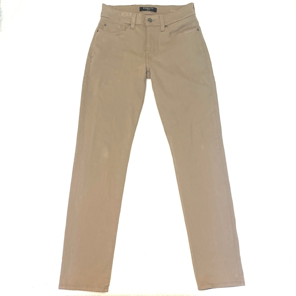 Fidelity Jimmy Slim Straight‎ Leg Denim Mocha Jeans Men's 29